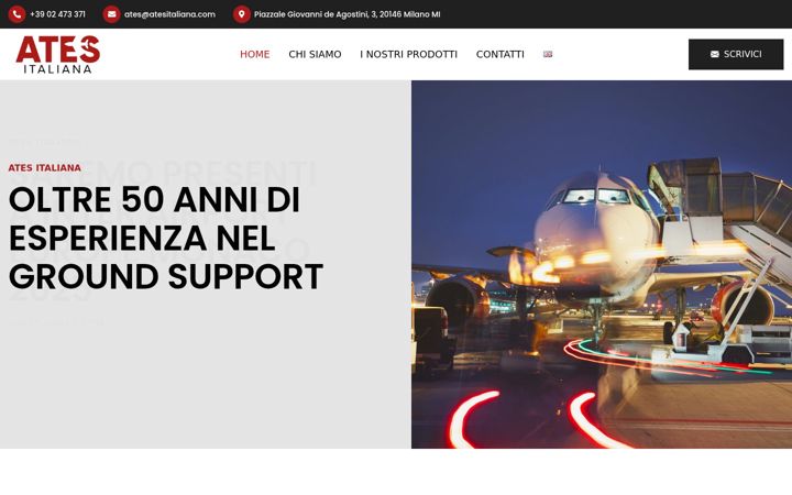 Screenshot van atesitaliana.com