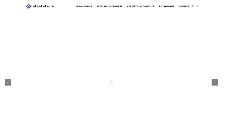 Screenshot of atestate.ro