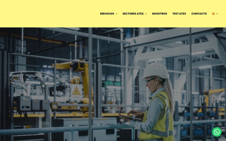 Screenshot ta' atex-normagest.com