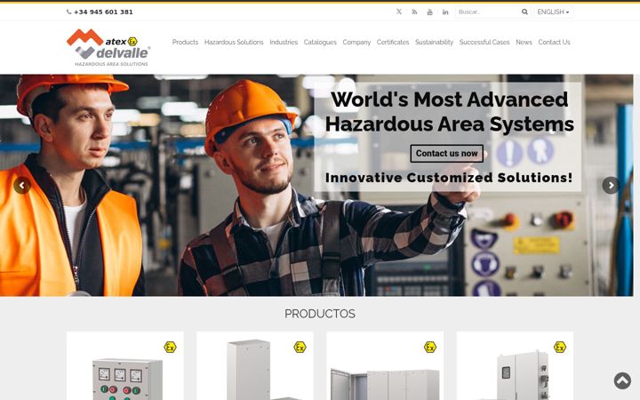 Screenshot of atexdelvalle.com