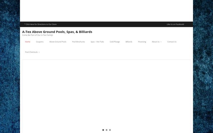 Screenshot ta' atexpools.com