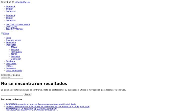 Screenshot of atfan.org