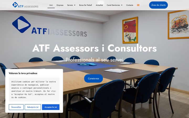 Screenshot of atfassessors.com