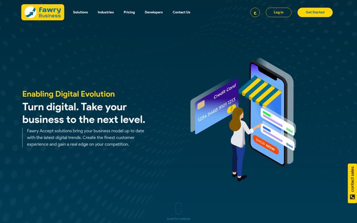 Screenshot of atfawry.com