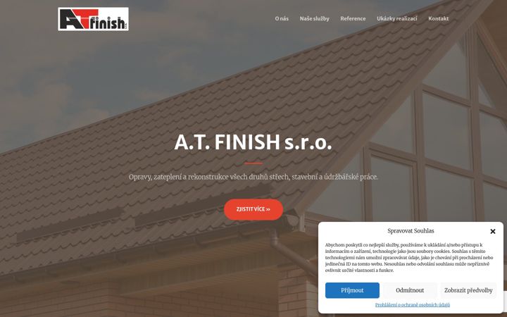 Screenshot of atfinish.cz