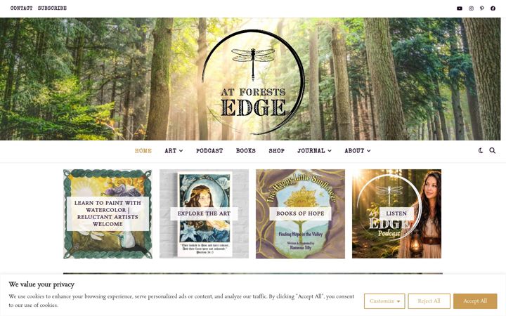 Screenshot of atforestsedge.com