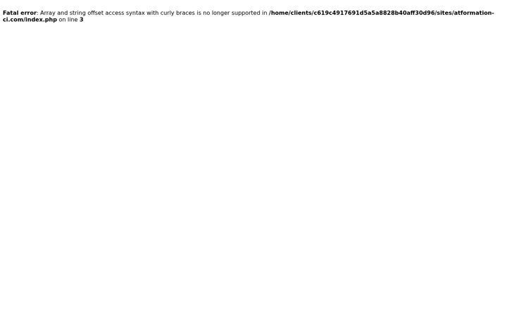 Screenshot of atformation-ci.com