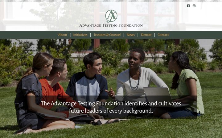 Screenshot of atfoundation.org