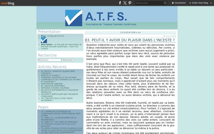Screenshot of atfs.fr