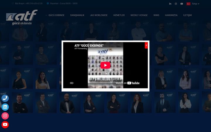 Screenshot of atfturkey.com.tr