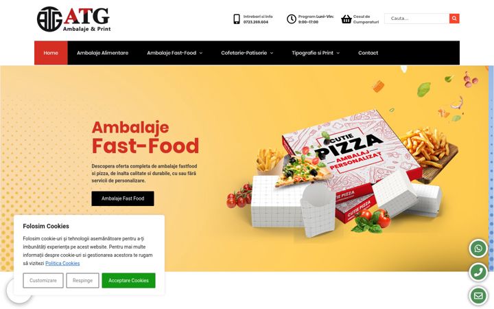 Screenshot of atg-ambalaje-tipografie.ro