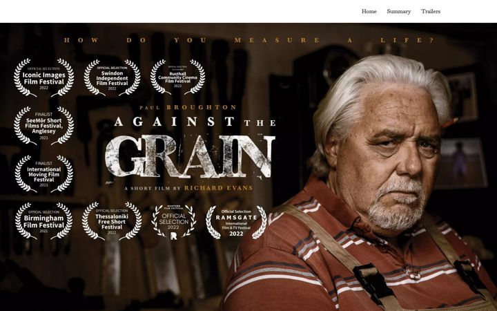 Screenshot of atg-film.uk