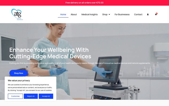 Screenshot of atg.com.mt