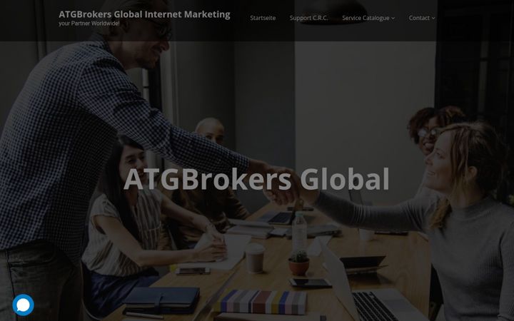 Screenshot of atgbrokers.eu