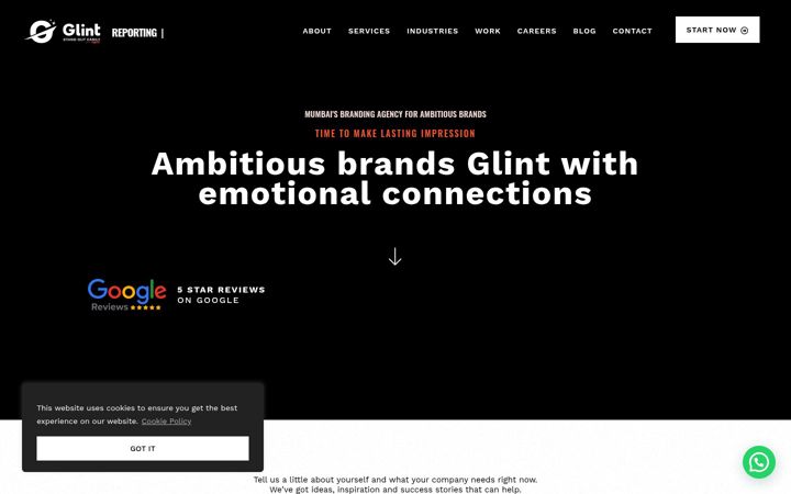 Screenshot di atglint.com