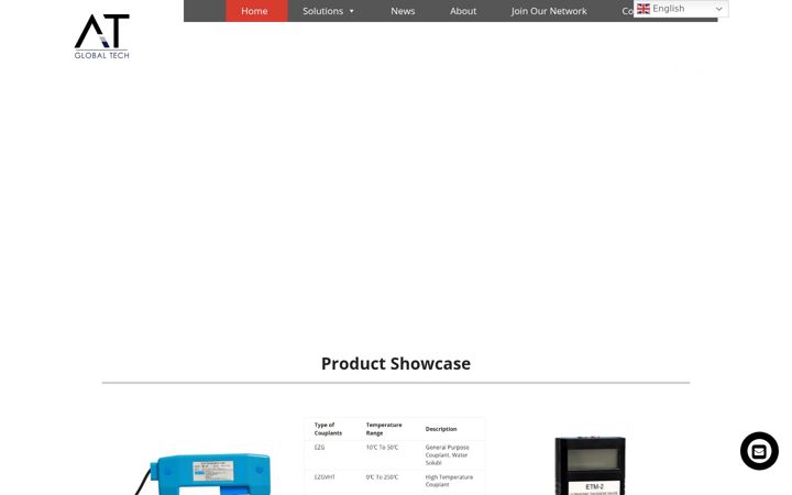 Screenshot di atglobalndt.com
