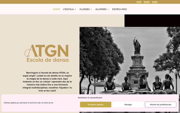 Screenshot of atgn.es