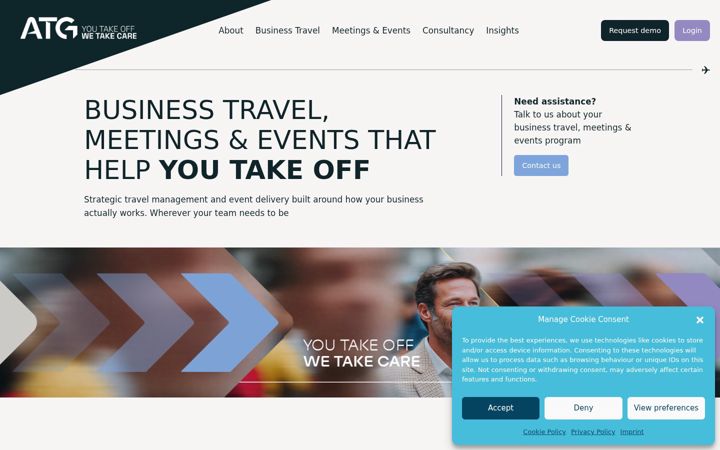 Screenshot di atgtravel.com