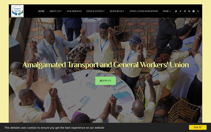 Screenshot of atgwu.org