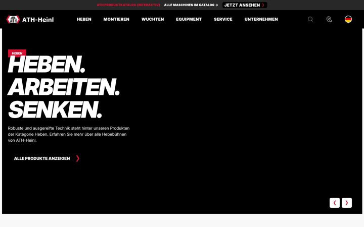 Screenshot of ath-heinl.de