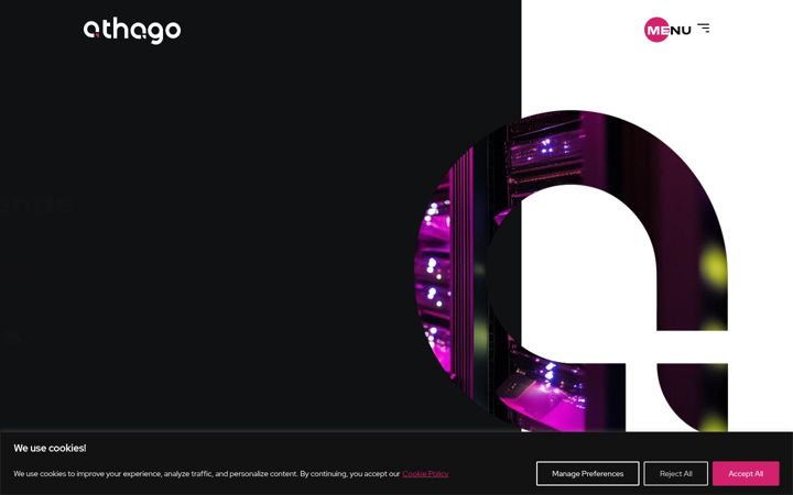 Screenshot of athago.com