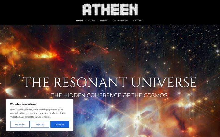 Screenshot of atheen.com