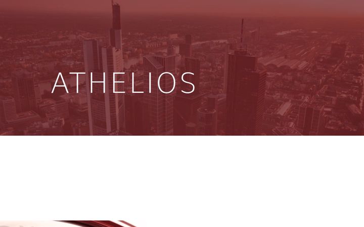 Screenshot of athelios.de