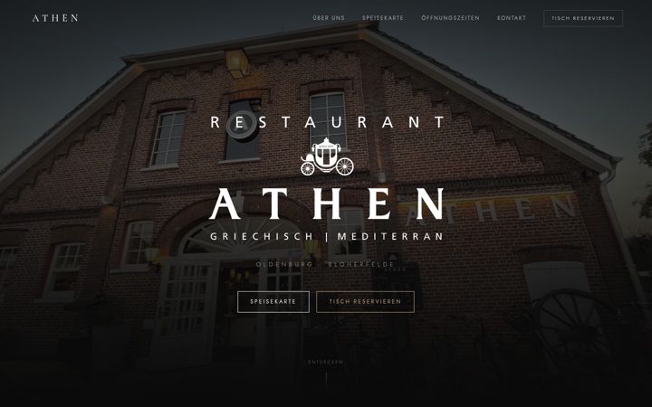 Screenshot of athen-ol.de