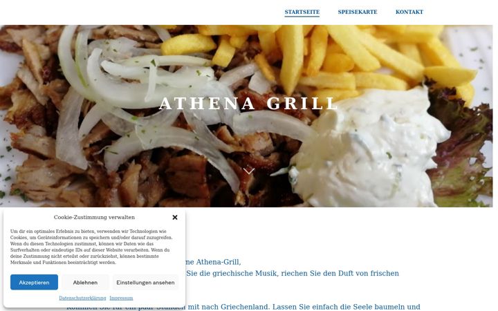 Screenshot of athena-grill-wentorf.de