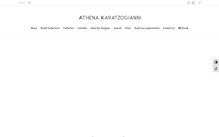 Screenshot of athenadesigner.com