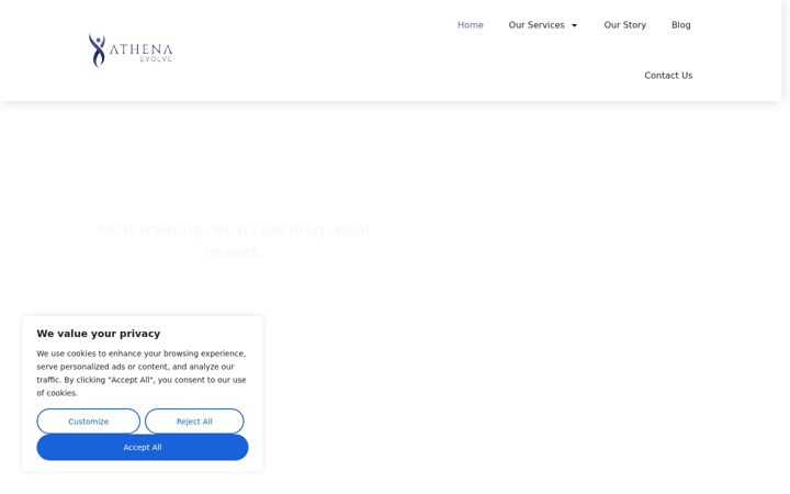 Screenshot von athenaevolve.com