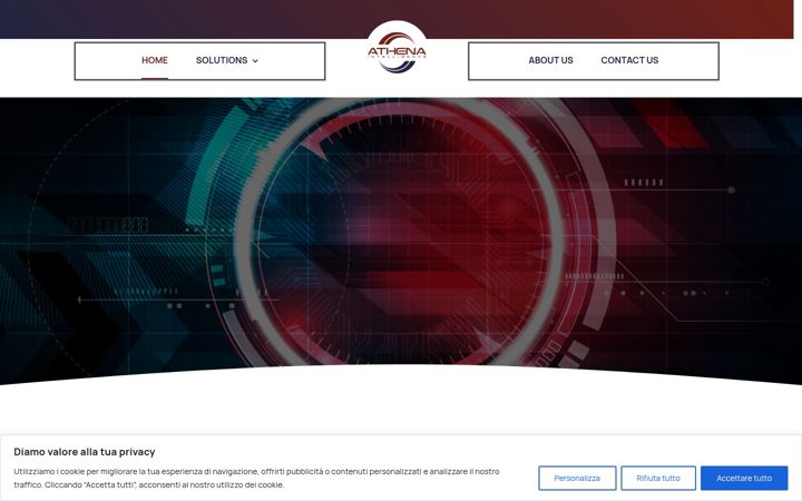 Screenshot of athenaintelligence.it