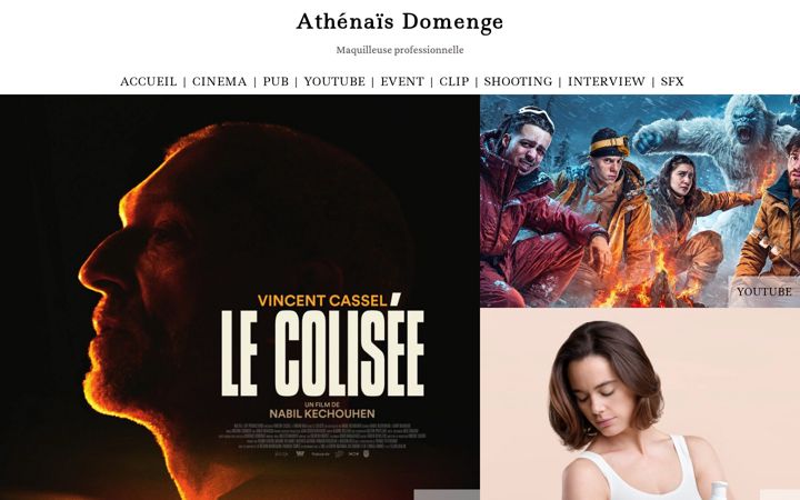 Screenshot von athenaisdomenge.com