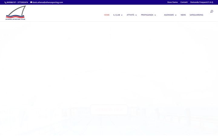 Screenshot of athenasporting.com