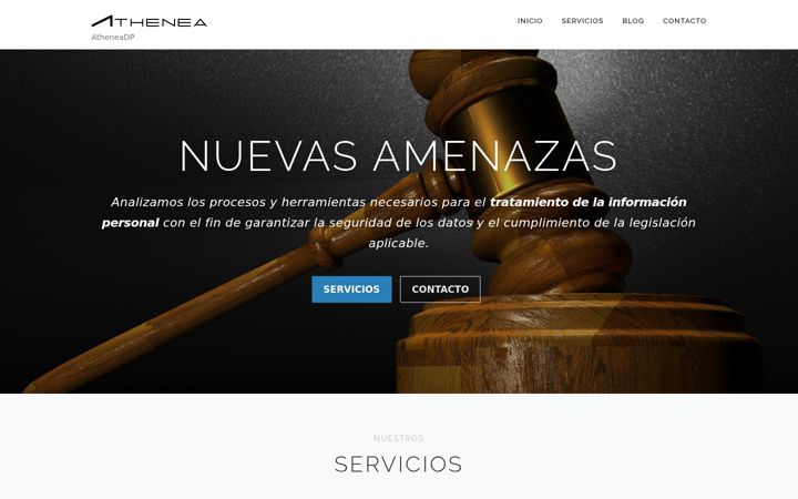Screenshot of atheneadp.com