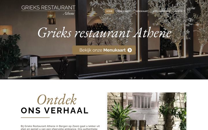 Screenshot ta' athenebergenopzoom.nl