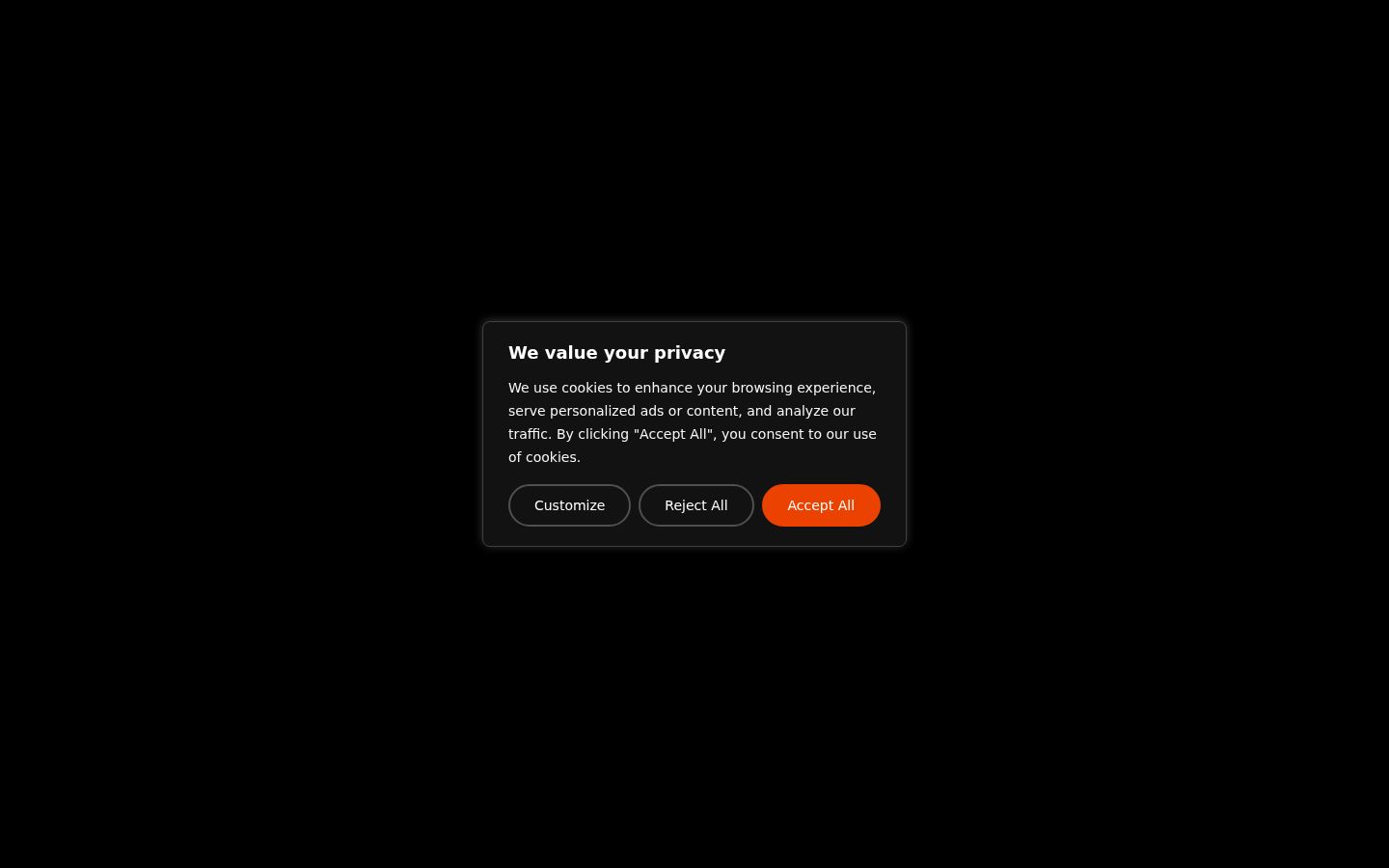 Screenshot του banner συγκατάθεσης που εμφανίστηκε πριν από οποιαδήποτε αλληλεπίδραση