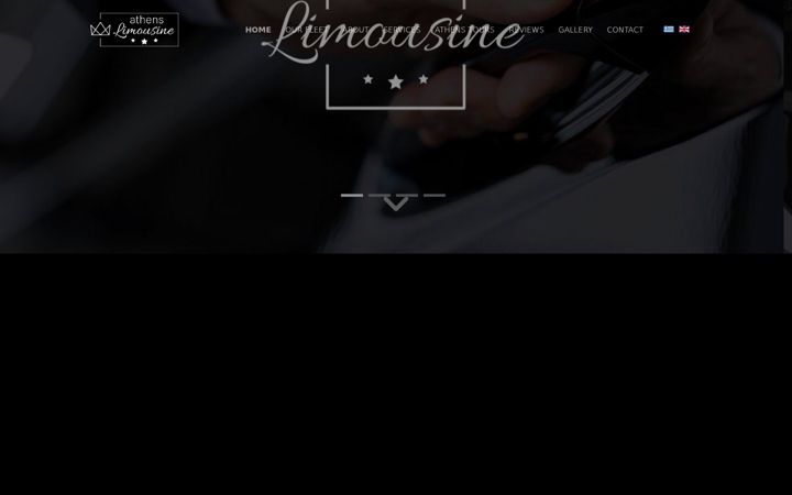 Screenshot of athens-limousine.com
