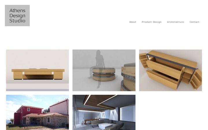 Screenshot of athensdesignstudio.com