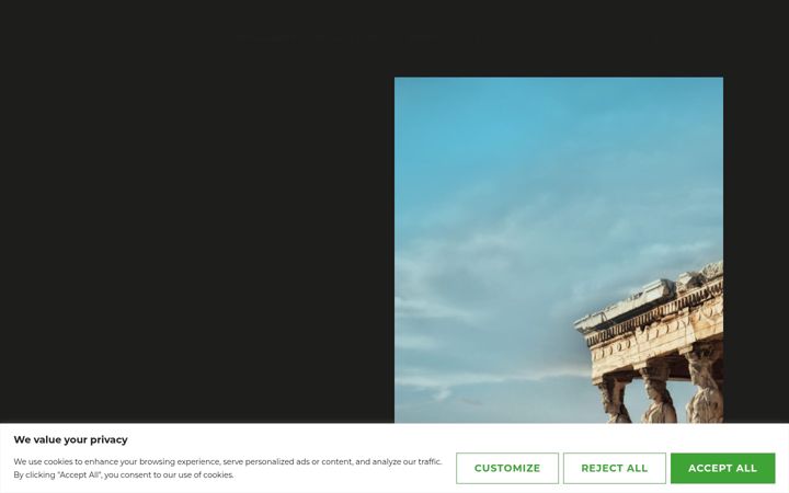 Screenshot of athensdigitalhealth.eu