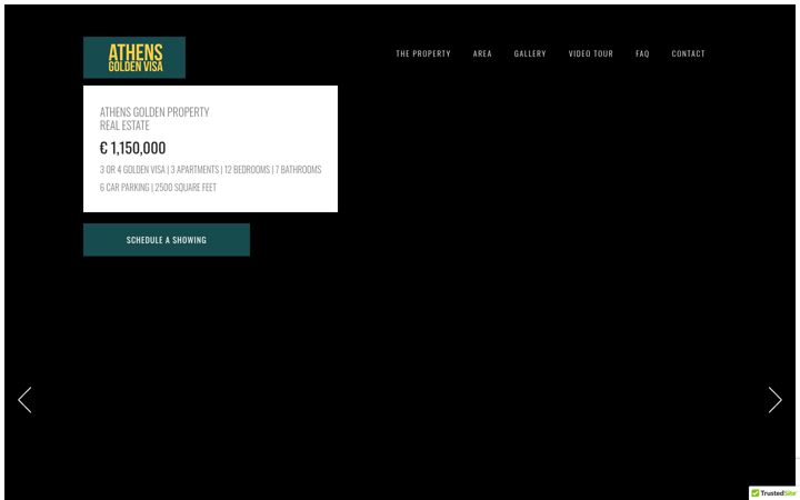 Screenshot of athensgoldenvisa.com