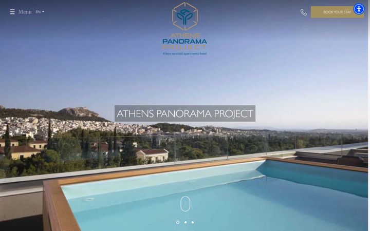 Screenshot von athenspanoramaproject.com