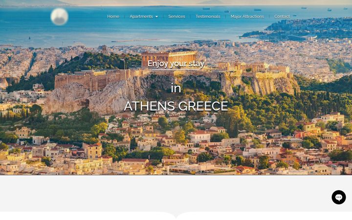 Zrzut ekranu athensresidencies.gr