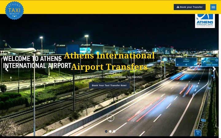 Screenshot von athenstaxiquality.com