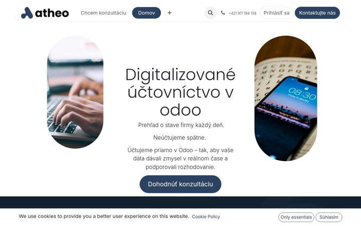 Screenshot of atheo.sk