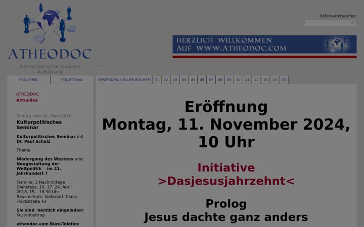 Zrzut ekranu atheodoc.com