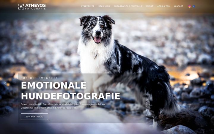 Screenshot of atheyosarts.de