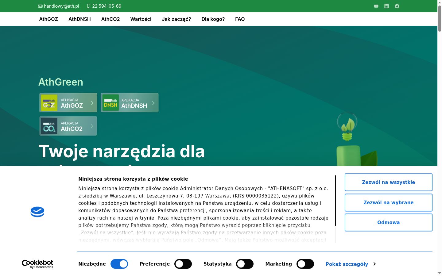 Captură de ecran a bannerului de consimțământ afișat înainte de orice interacțiune