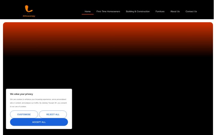 Screenshot of athicacanopy.com