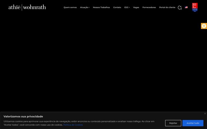 Screenshot of athiewohnrath.com.br